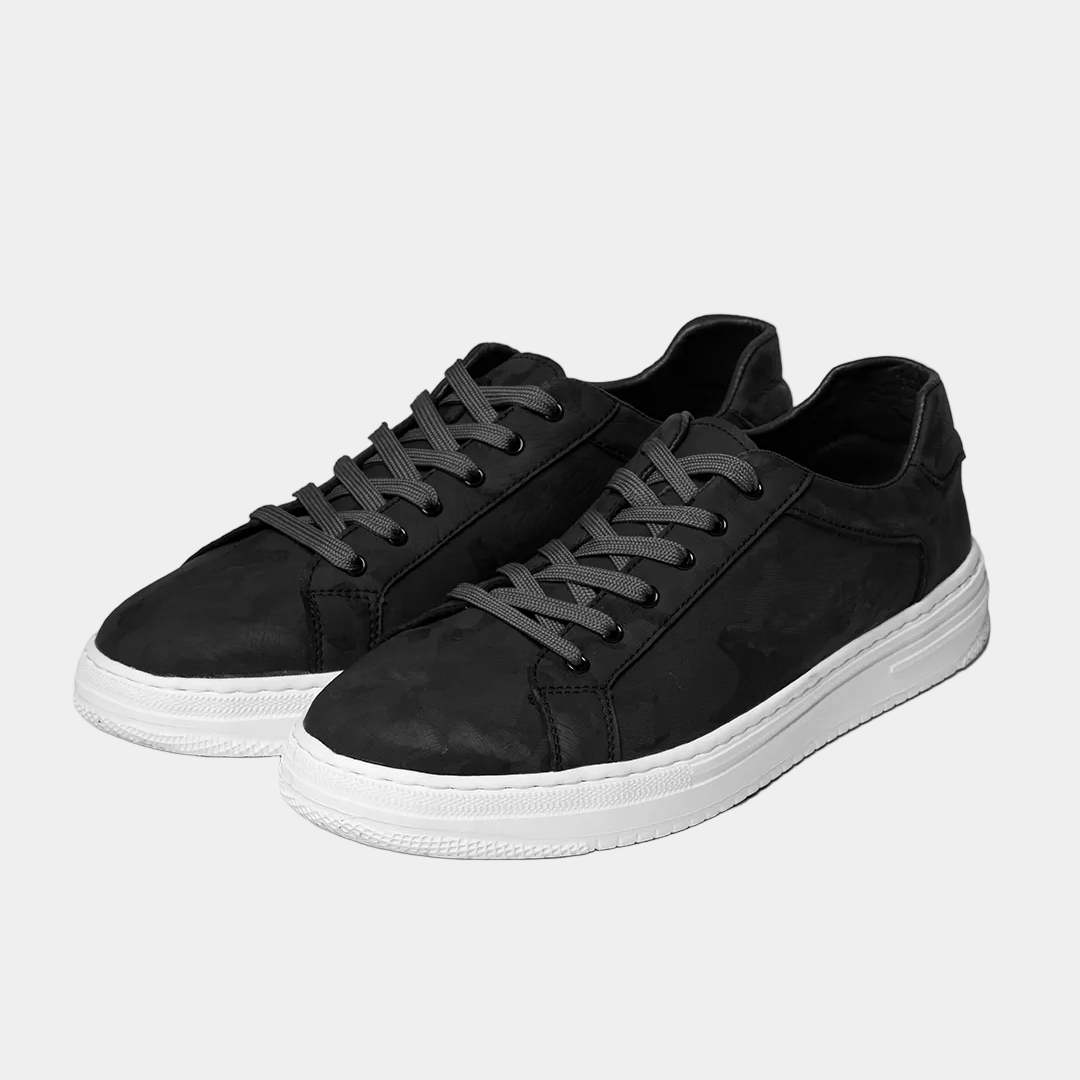 Men's Textured Court Sneakers