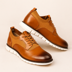 Men's Textured Derby Shoes