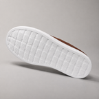 Men's Textured Leather-Look Sneakers