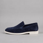 Men's Textured Moccasin Loafers