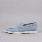 Men's Textured Moccasin Loafers