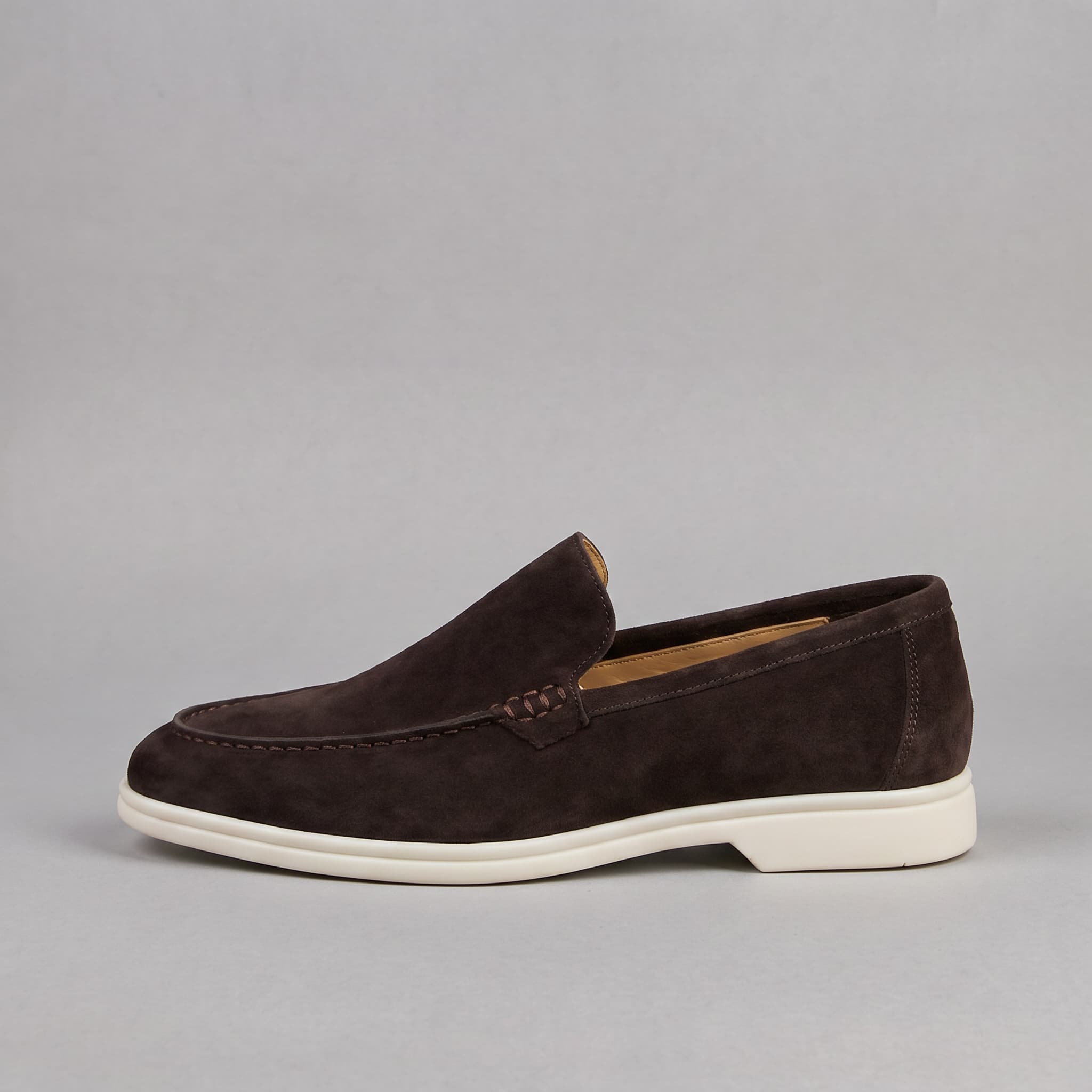 Men's Textured Moccasin Loafers