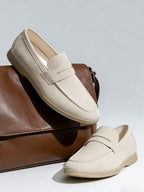 Men's Textured Penny Loafers