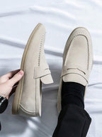 Men's Textured Penny Loafers