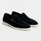 Men's Plain Toe Slip-On Loafers