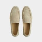 Men's Plain Toe Slip-On Loafers