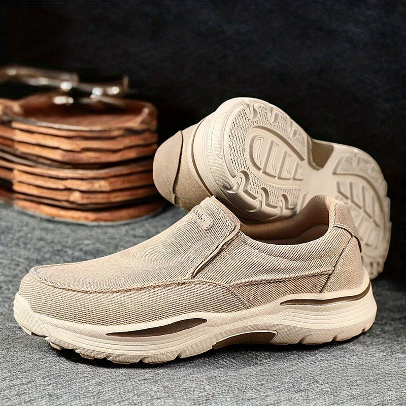 Men's Textured Slip-On Shoes