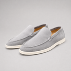Men's Textured Suede Loafers