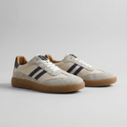 Men's Textured Suede Low Top Sneakers