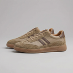Men's Textured Suede Low Top Sneakers