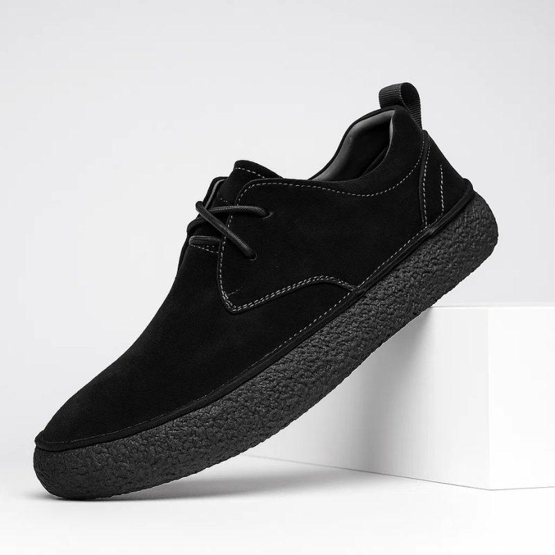 Men's Thick Sole Derby Shoes