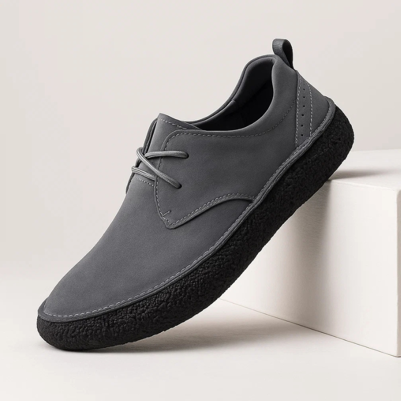 Men's Thick Sole Derby Shoes