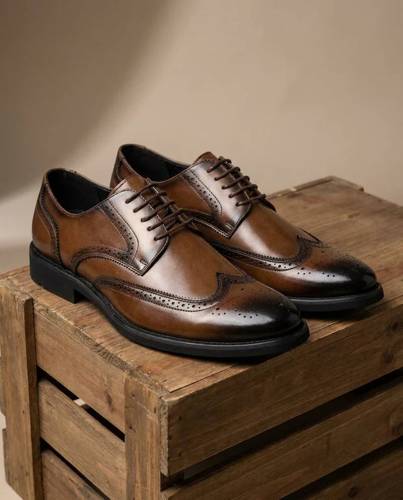 Men's Wingtip Brogue Shoes