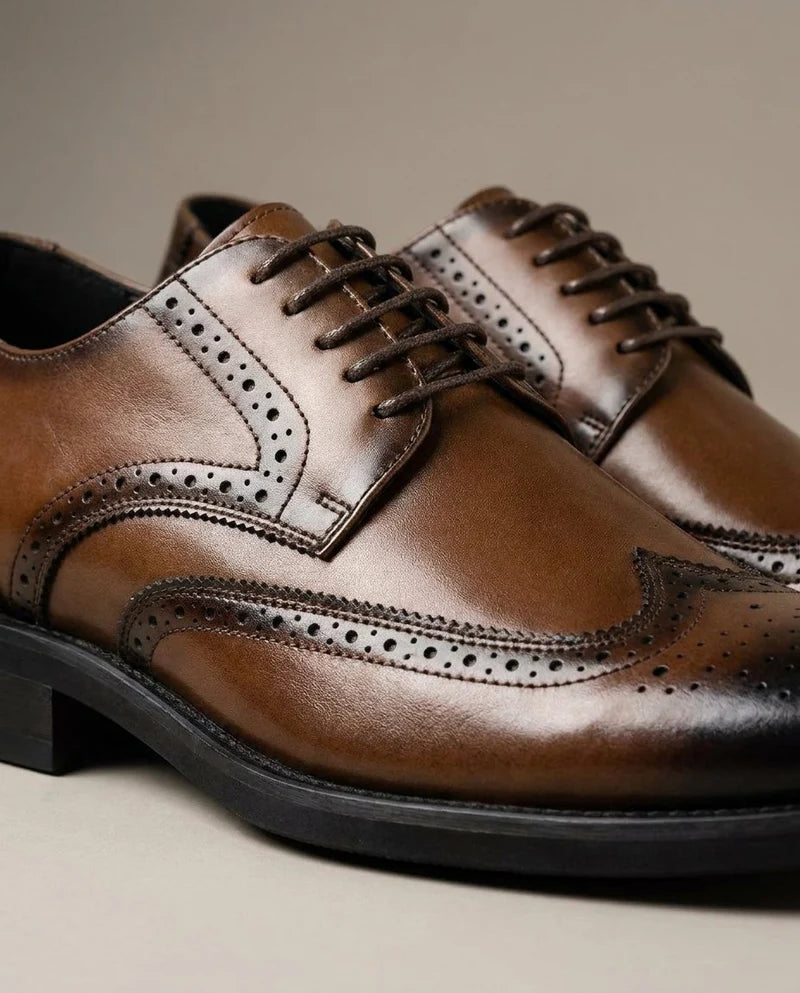 Men's Wingtip Brogue Shoes