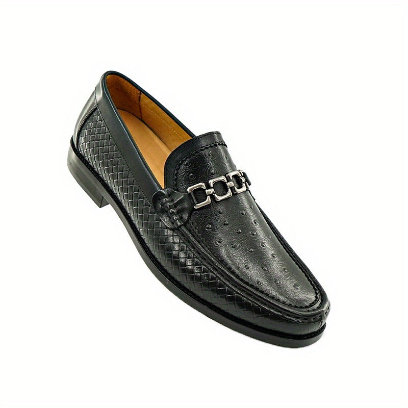 Men's Woven Horsebit Loafers