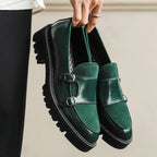Men's Double Buckle Loafers